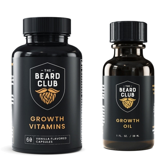 The Beard Club Other - The Beard Club - Growth Oil & Vitamins